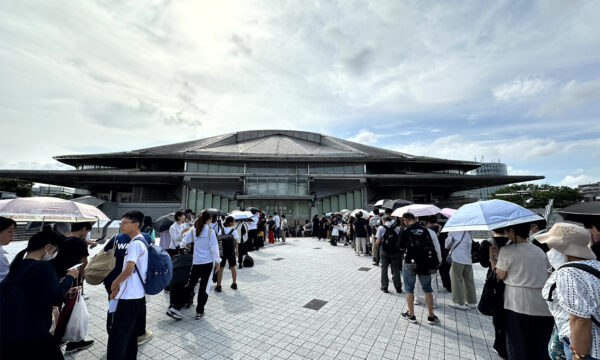 東京体育館には多くの観客にご来場いただいた