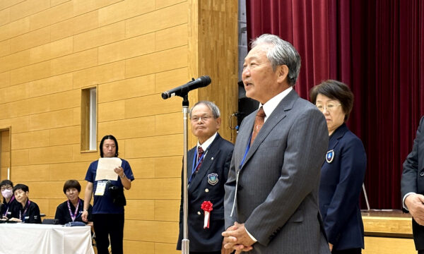 初田茂滋賀県武術太極拳連盟理事長のご挨拶